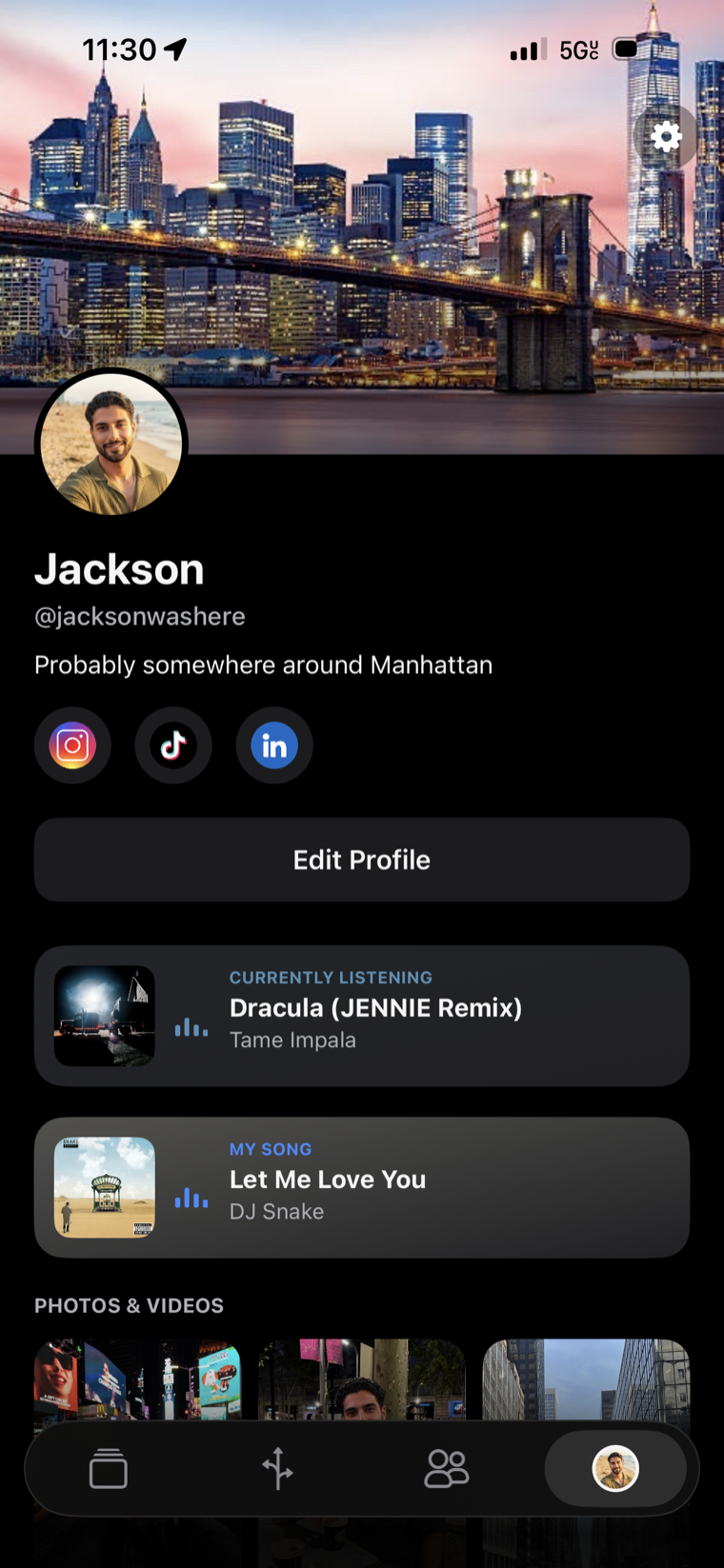 Your profile